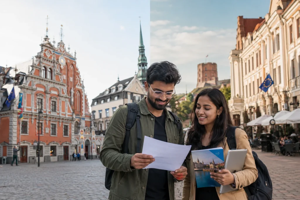 Study in Latvia vs Lithuania